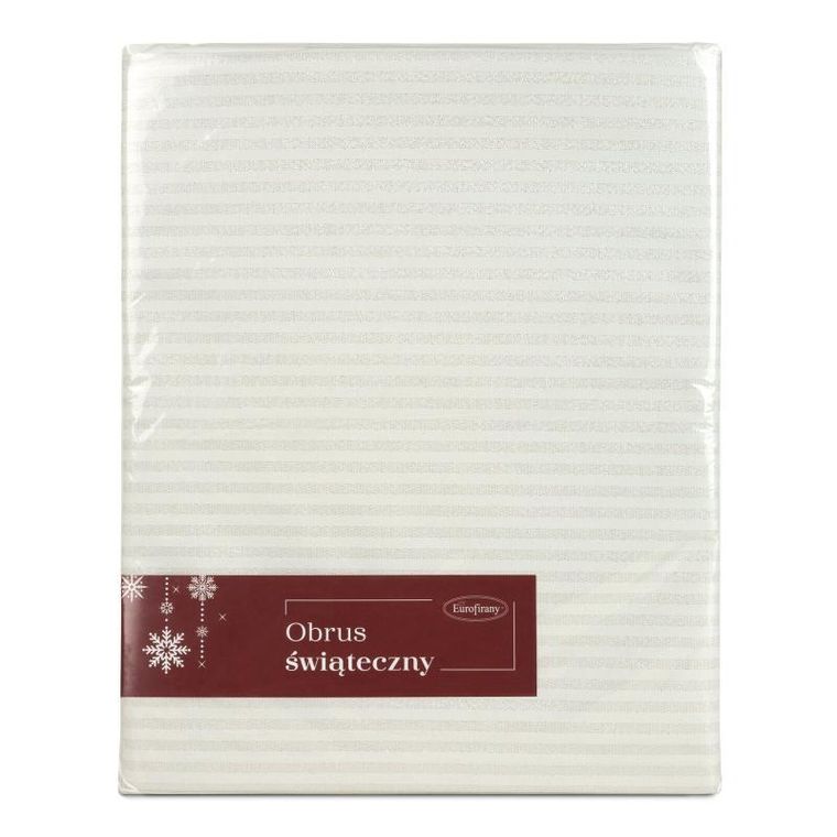 Eurofirany, obrus flash, 135-180 cm, szampański