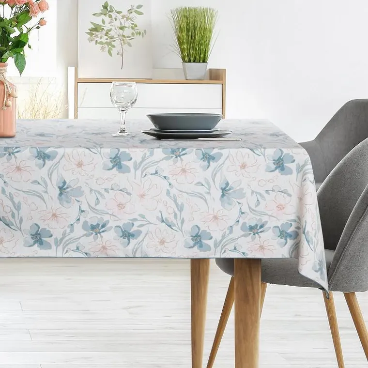 Eurofirany, obrus Ines, 145-300 cm, beżowy