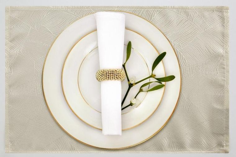 Eurofirany, obrus, Isla, 30-40 cm, kremowy