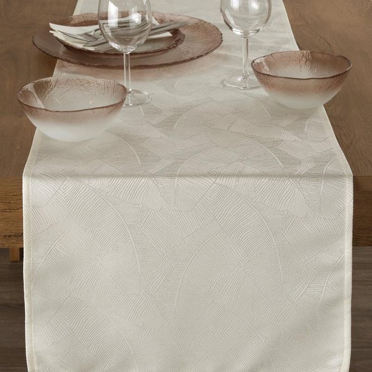 Eurofirany, obrus, Isla, 40-140 cm, kremowy