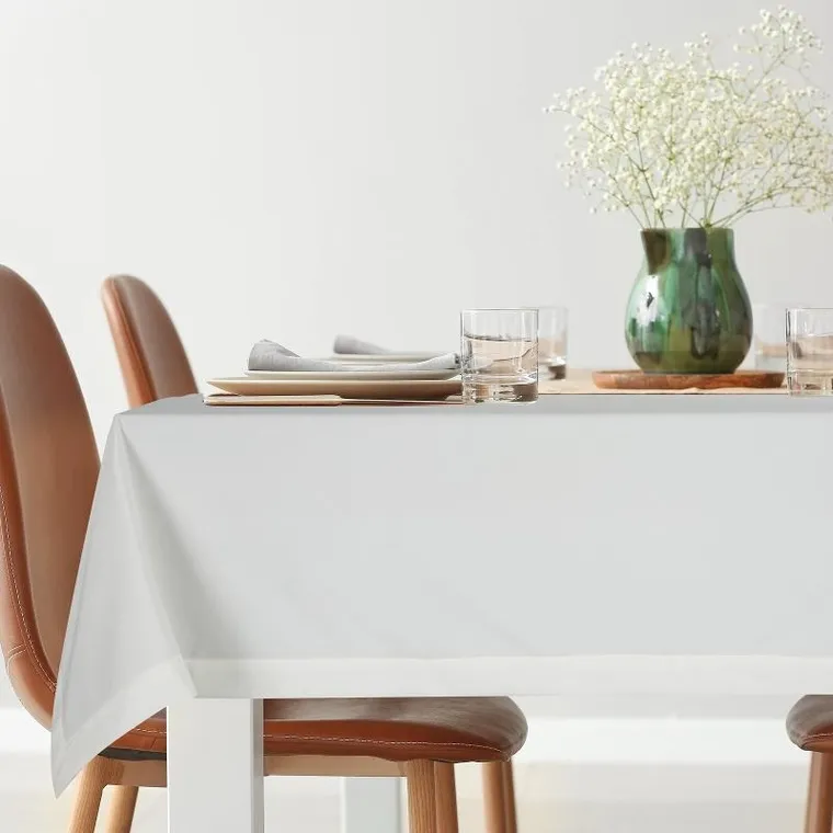 Eurofirany, obrus Melinda, 140-180 cm, biały