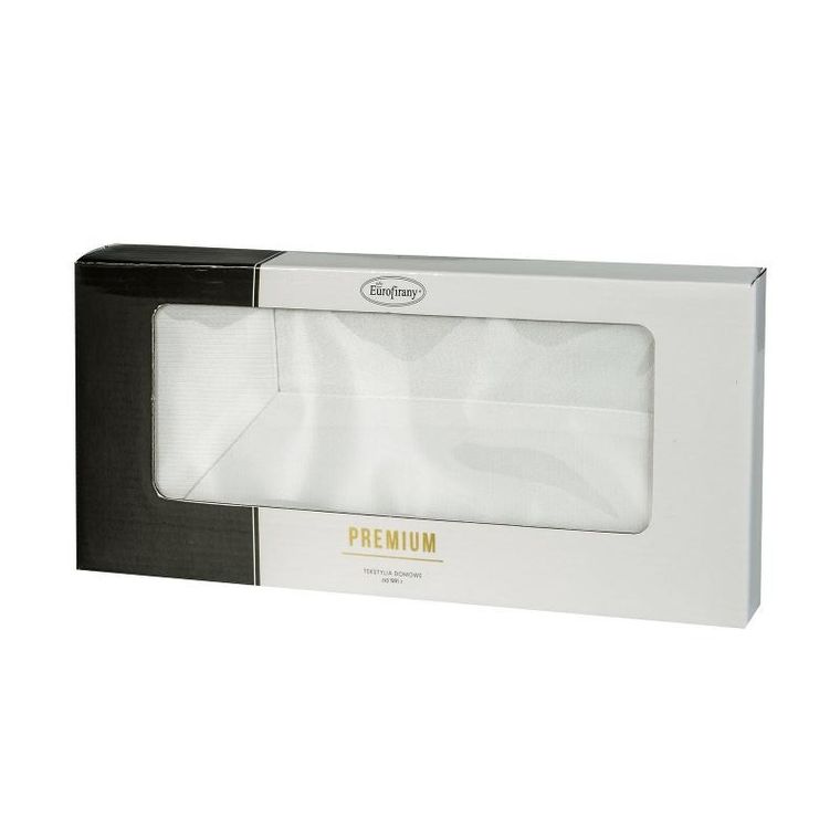 Eurofirany, obrus Paris, 85-85 cm, biały