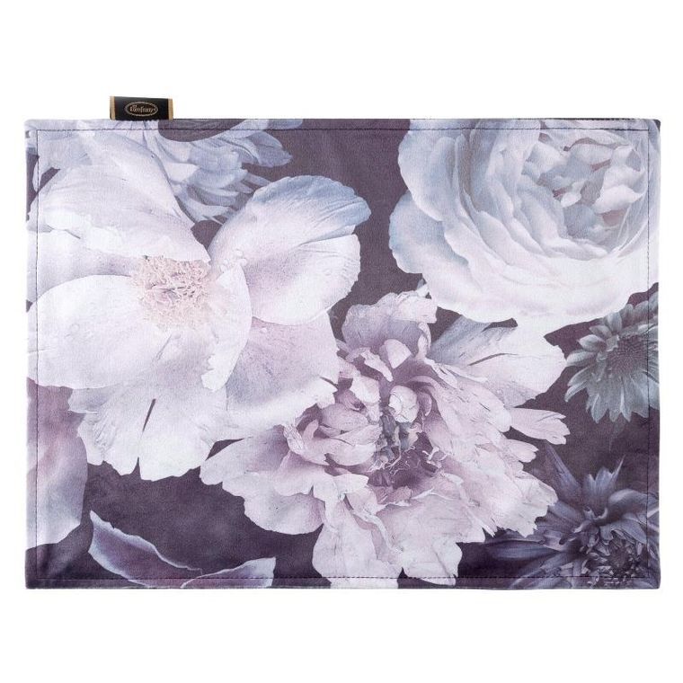 Eurofirany, obrus velvet, 30-40 cm, fioletowy