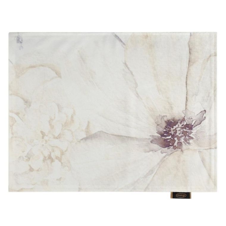 Eurofirany, obrus velvet, 6, 30-40 cm, kremowy