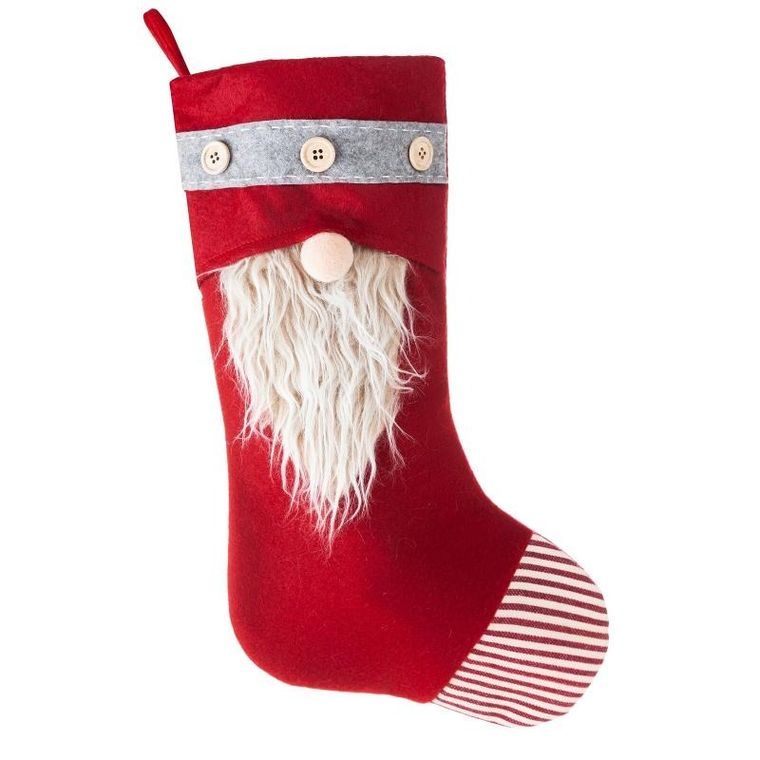 Eurofirany, ozdoba świąteczna 104b 50 cm, czerwony