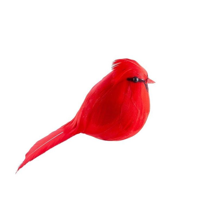 Eurofirany, ozdoba świąteczna, 14-5-5 cm, czerwony