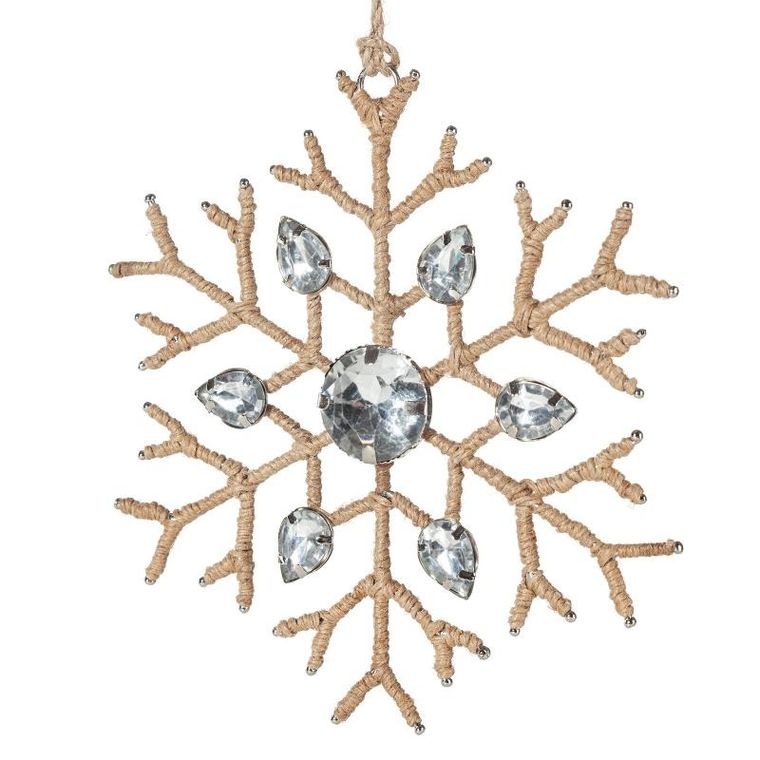 Eurofirany, ozdoba świąteczna, brązowy, 13-1-15 cm