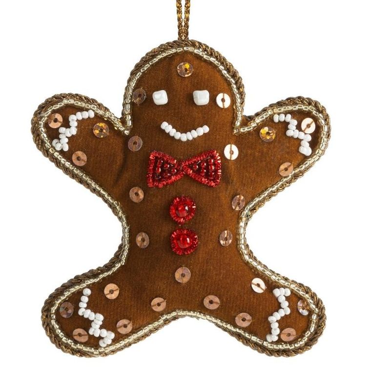 Eurofirany, ozdoba świąteczna, brązowy, 8-1,5-8 cm