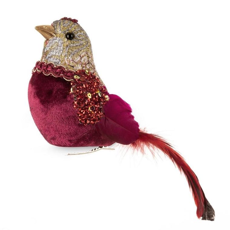 Eurofirany, ozdoba świąteczna, czerwony