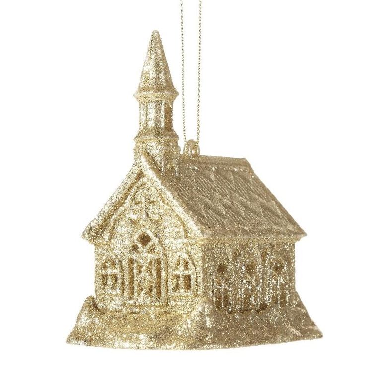 Eurofirany, ozdoba świąteczna, złoty