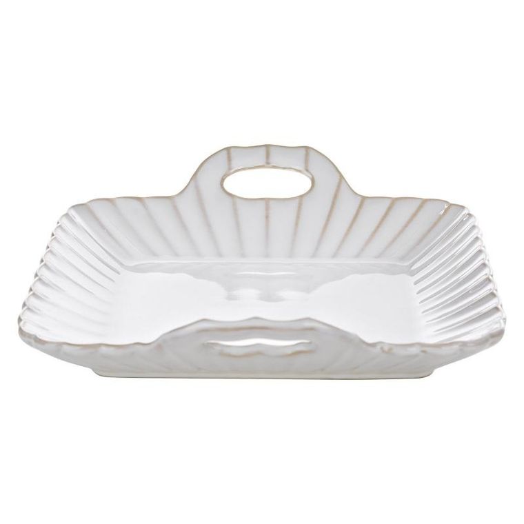 Eurofirany, patera dekoracyjna, Avril, 24-23-6 cm, kremowy