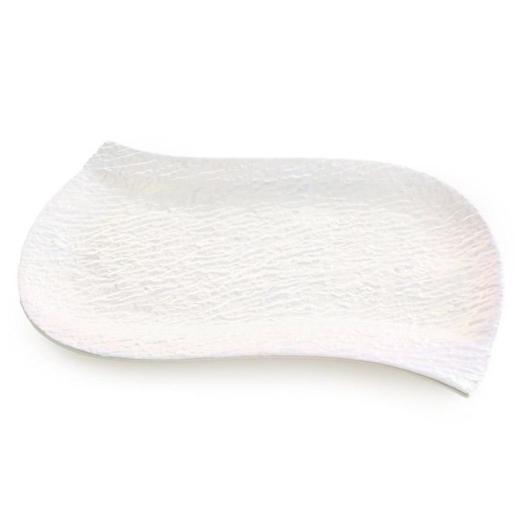 Eurofirany, patera dekoracyjna, Nina, 31-21-2 cm, perłowy