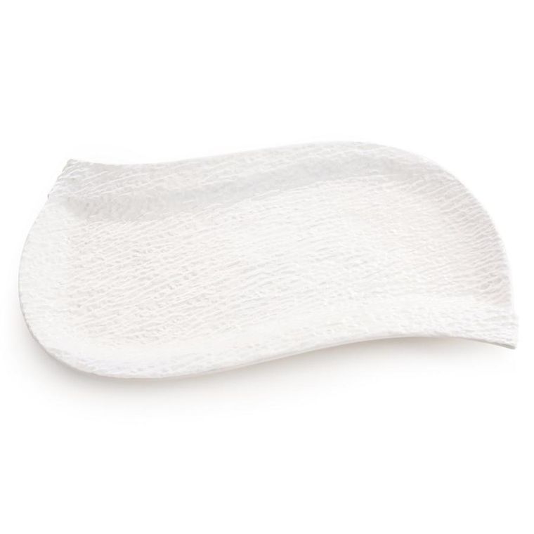 Eurofirany, patera dekoracyjna, Nina, 36-25-3 cm, perłowy