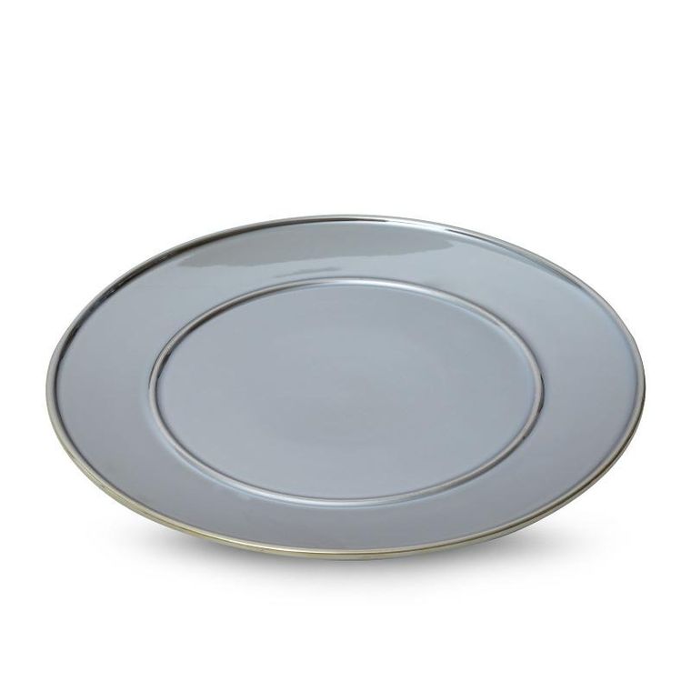 Eurofirany, patera dekoracyjna, Simona4, 30 cm, oliwkowy