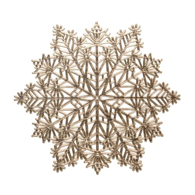 Eurofirany, podkładka Anna, o 38 cm, złoty