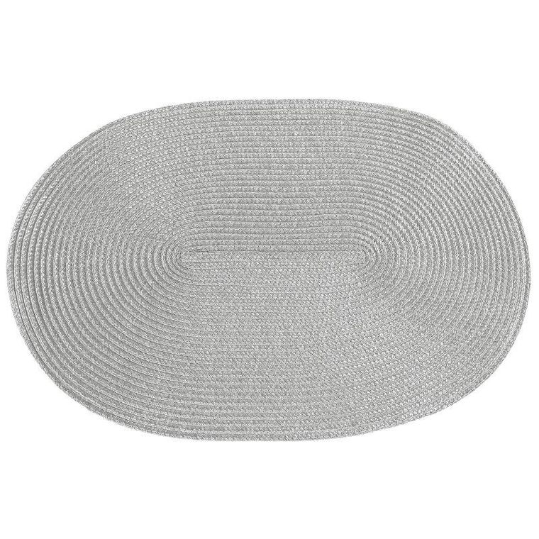 Eurofirany, podkładka Judy2, 45-30 cm, srebrny