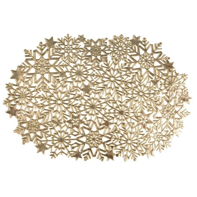 Eurofirany, podkładka Mary, 45-30 cm, złoty