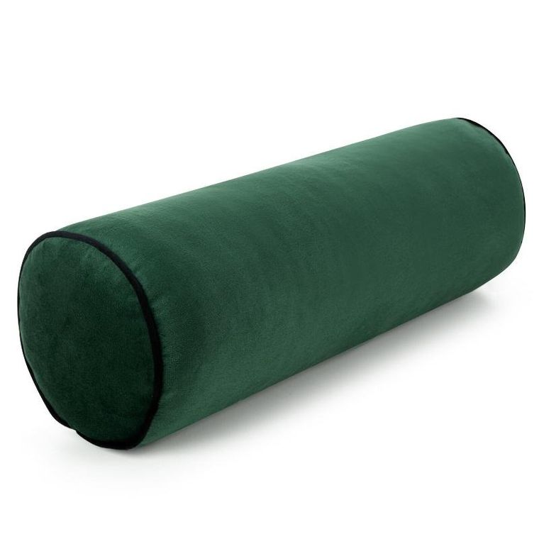 Eurofirany, poduszka wałek, Gaja, 15-45 cm, ciemnozielony