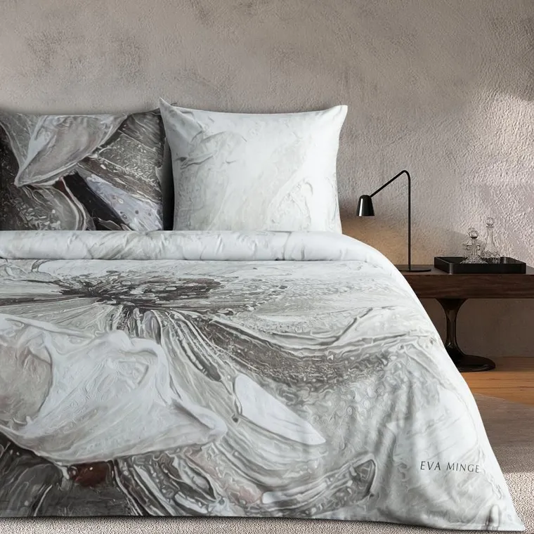 Eurofirany, pościel Amaya, 220-200 cm, jasnobrązowy