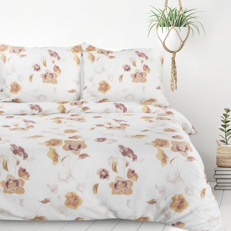 Eurofirany, pościel d91, Iga, 140-200 cm, biały