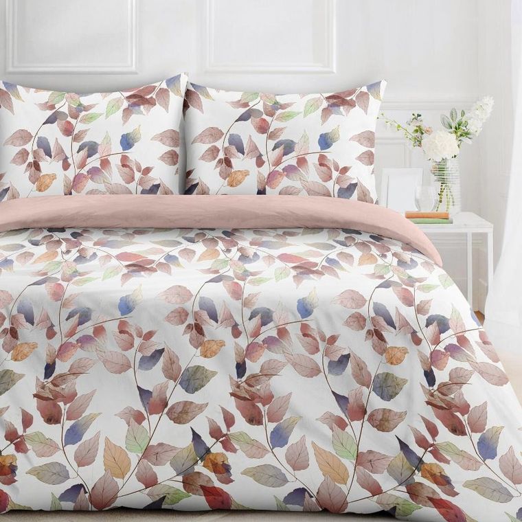 Eurofirany, pościel d91, Linda, 140-200 cm, biały