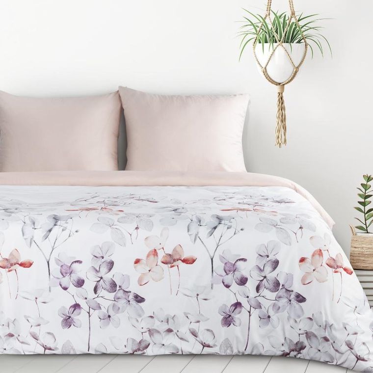 Eurofirany, pościel d91, Verano8, 140-200 cm, biały