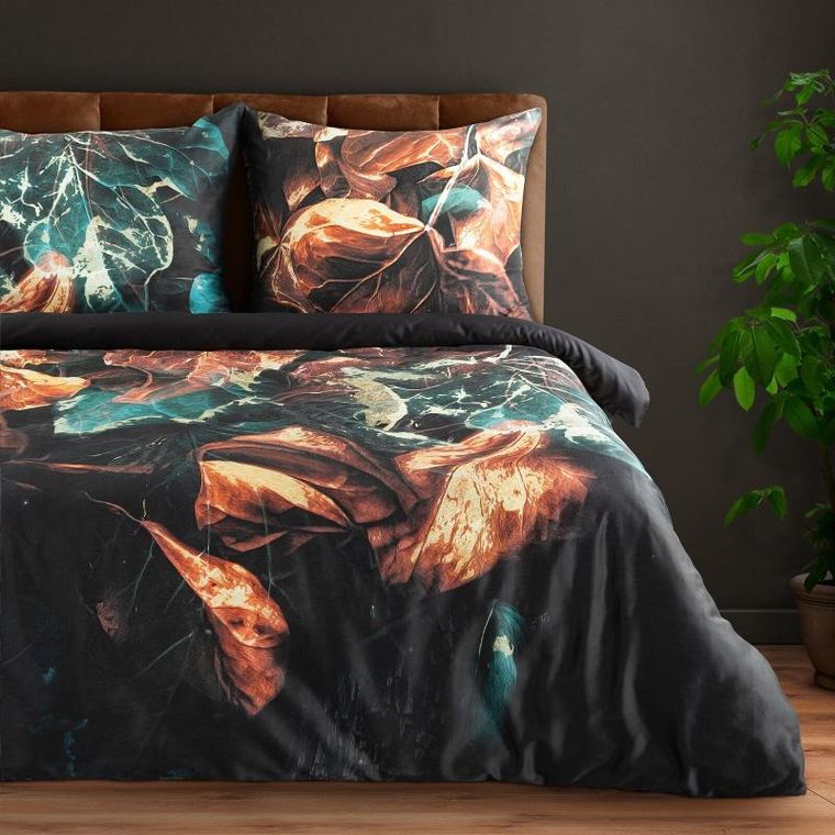 Eurofirany, pościel Eva, 160-200 cm, czarny