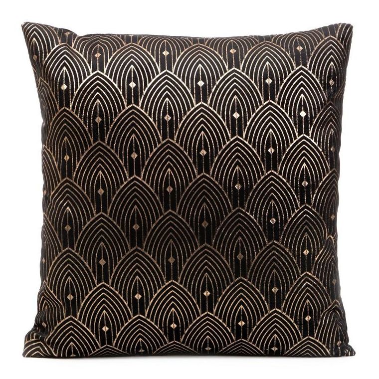 Eurofirany, poszewka, Agnes, 40-40 cm, czarny