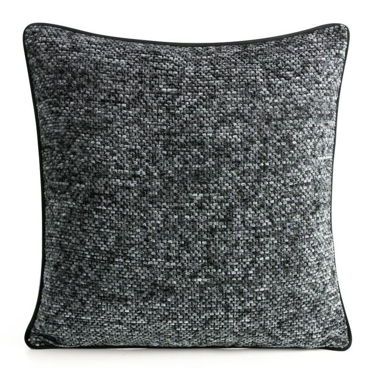 Eurofirany, poszewka Bari 02, 45-45 cm, stalowy