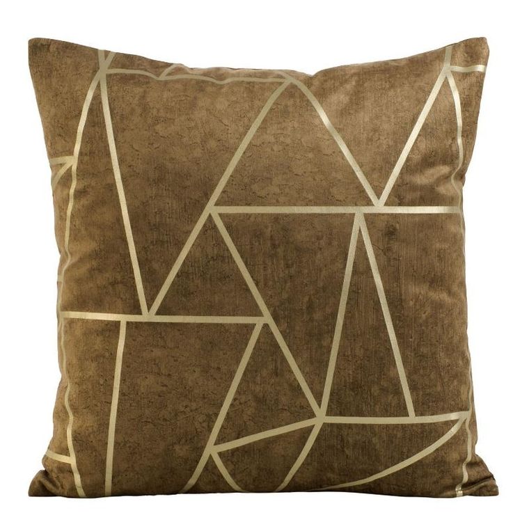 Eurofirany, poszewka blink, 45-45 cm, brązowy