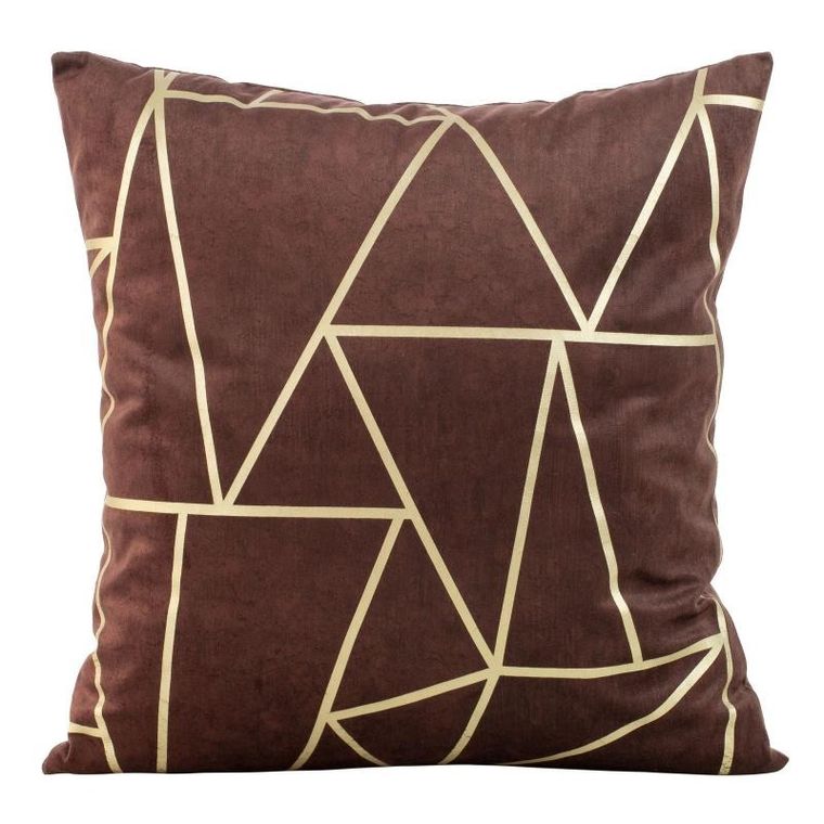 Eurofirany, poszewka blink, 45-45 cm, ceglany