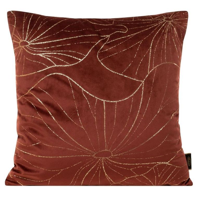 Eurofirany, poszewka blink, 45-45 cm, ceglany