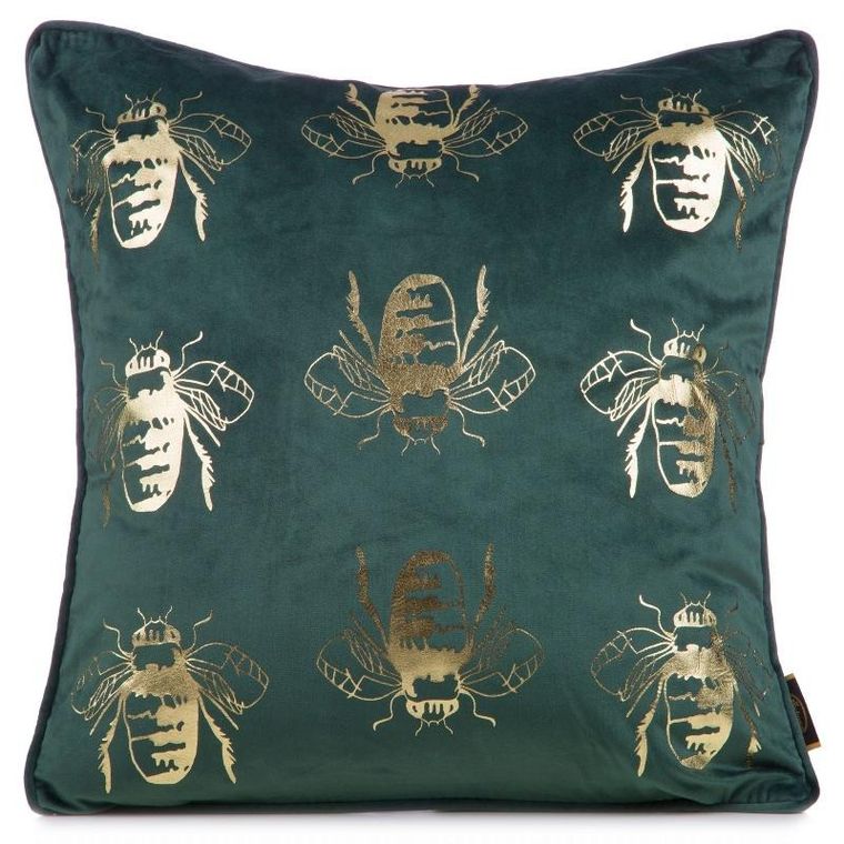 Eurofirany, poszewka blink, 45-45 cm, ciemnomiętowy