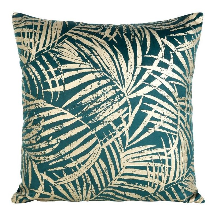 Eurofirany, poszewka blink, 45-45 cm, ciemnoturkusowy