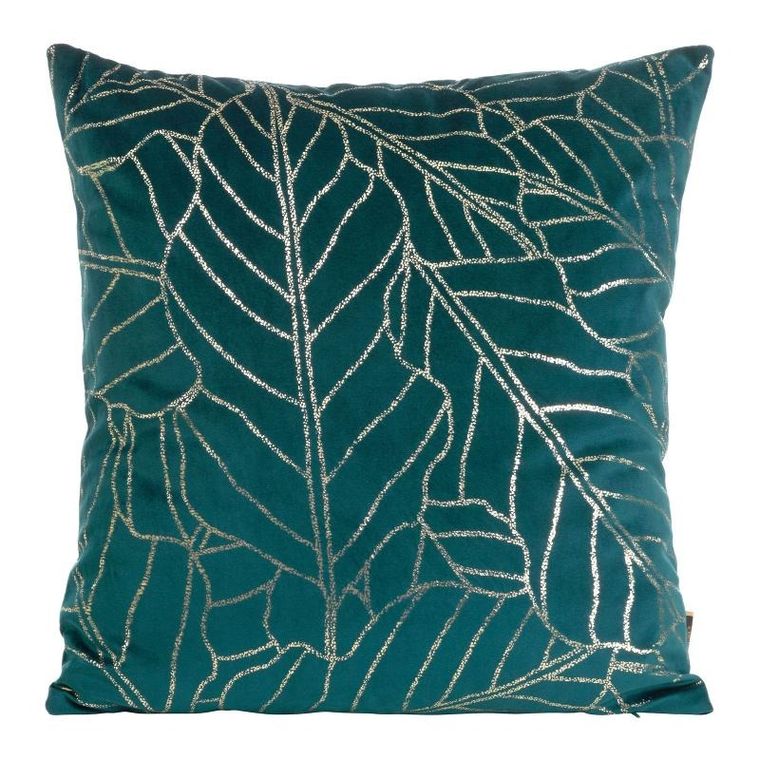 Eurofirany, poszewka blink, 45-45 cm, ciemnoturkusowy