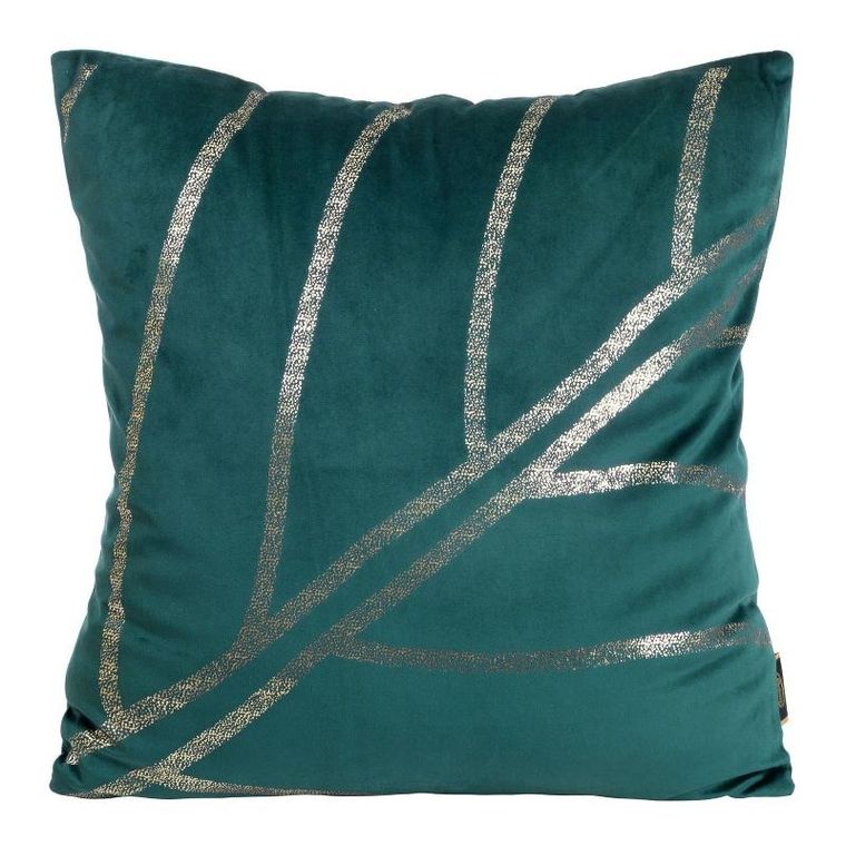 Eurofirany, poszewka blink, 45-45 cm, ciemnoturkusowy