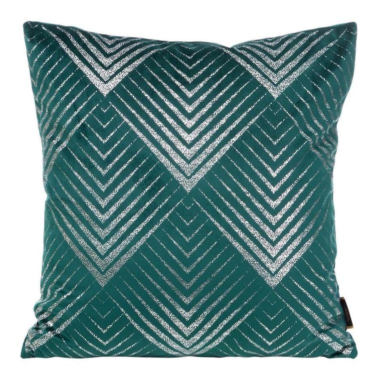 Eurofirany, poszewka blink, 45-45 cm, ciemnoturkusowy