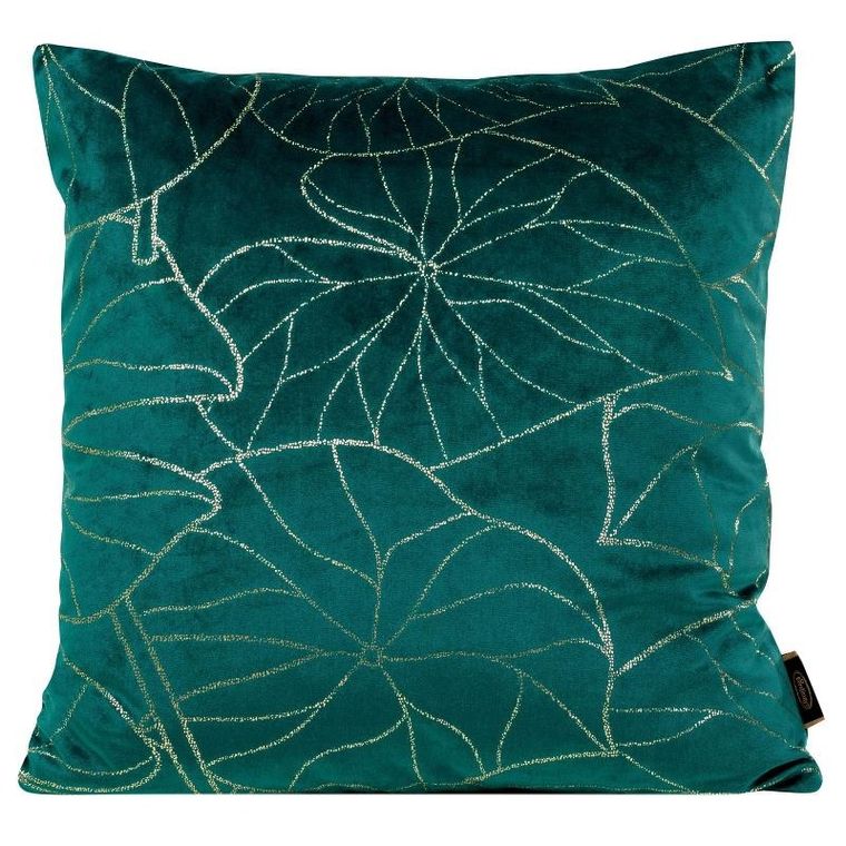 Eurofirany, poszewka blink, 45-45 cm, ciemnoturkusowy