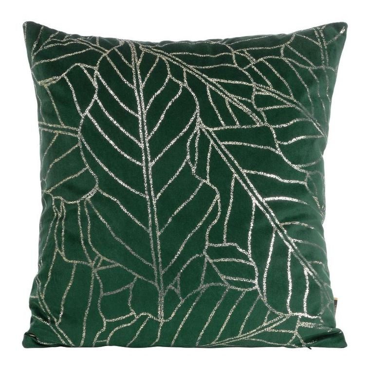 Eurofirany, poszewka blink, 45-45 cm, ciemnozielony