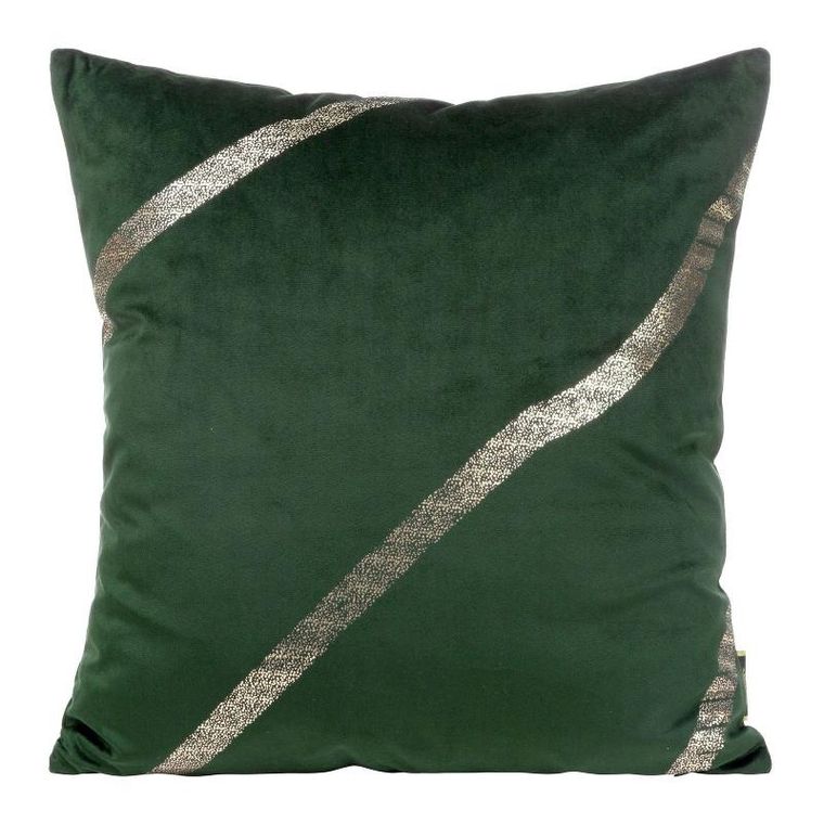 Eurofirany, poszewka blink, 45-45 cm, ciemnozielony