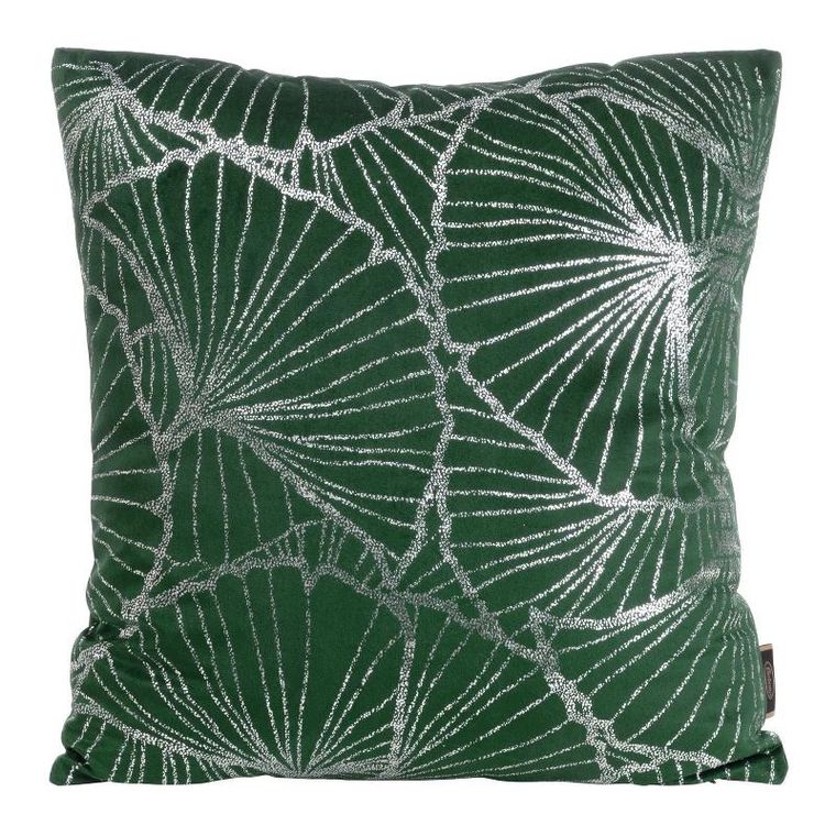 Eurofirany, poszewka blink, 45-45 cm, ciemnozielony