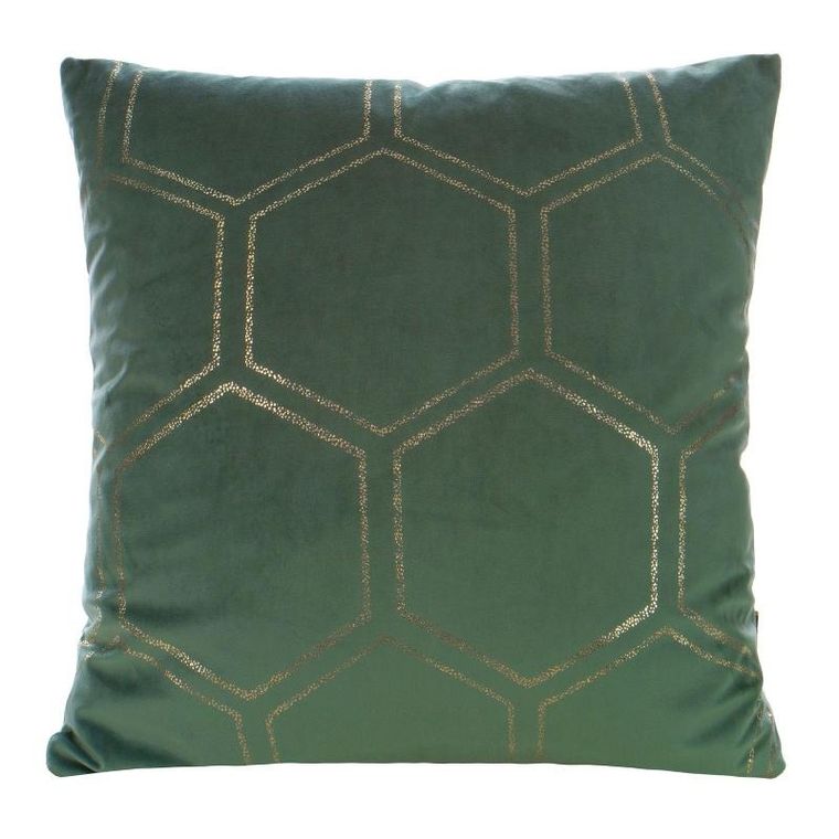 Eurofirany, poszewka blink, 45-45 cm, ciemnozielony