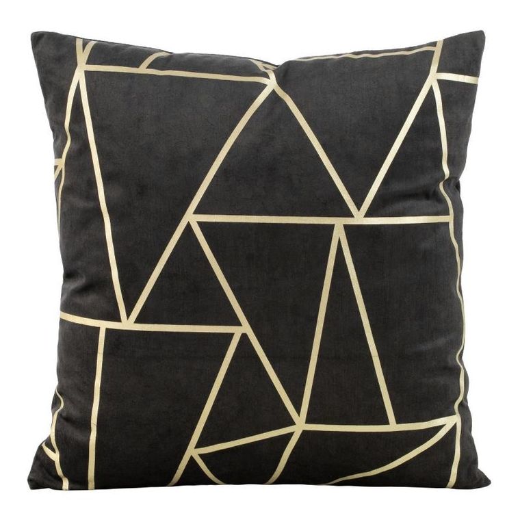 Eurofirany, poszewka blink, 45-45 cm, czarny