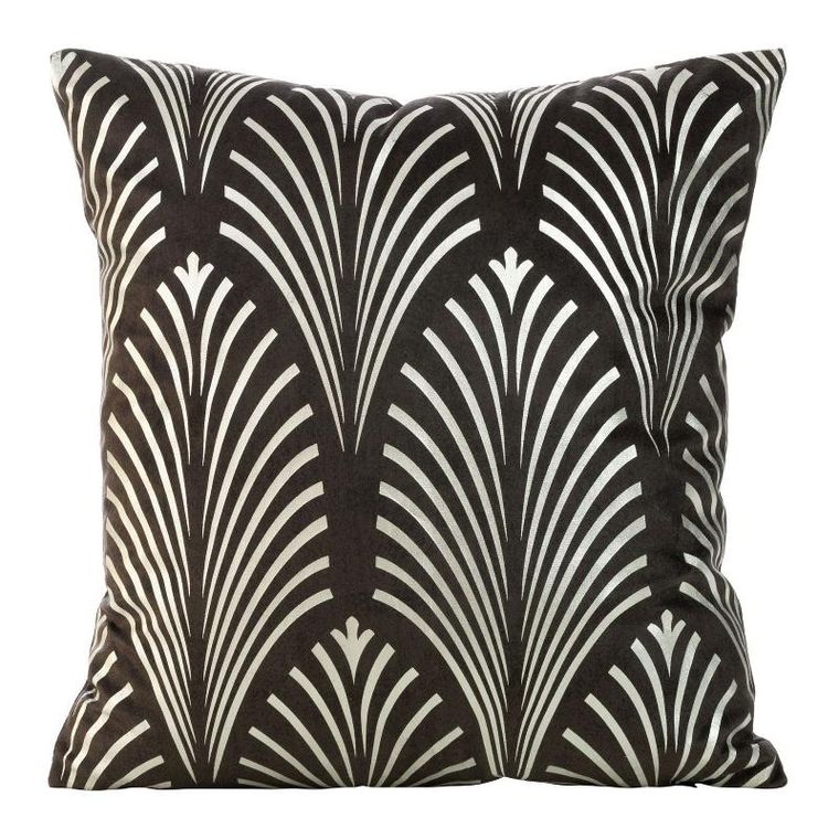 Eurofirany, poszewka blink, 45-45 cm, czarny