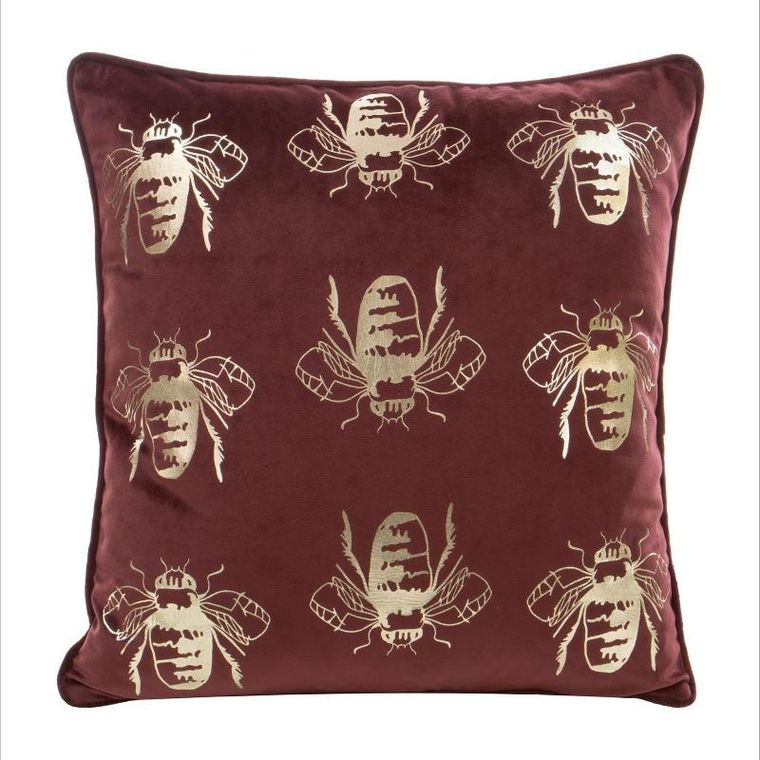 Eurofirany, poszewka blink, 45-45 cm, czerwony