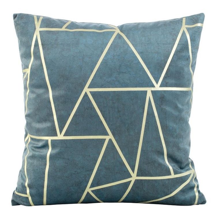 Eurofirany, poszewka blink, 45-45 cm, niebieski