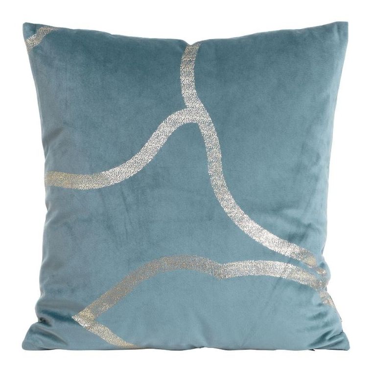 Eurofirany, poszewka blink, 45-45 cm, niebieski