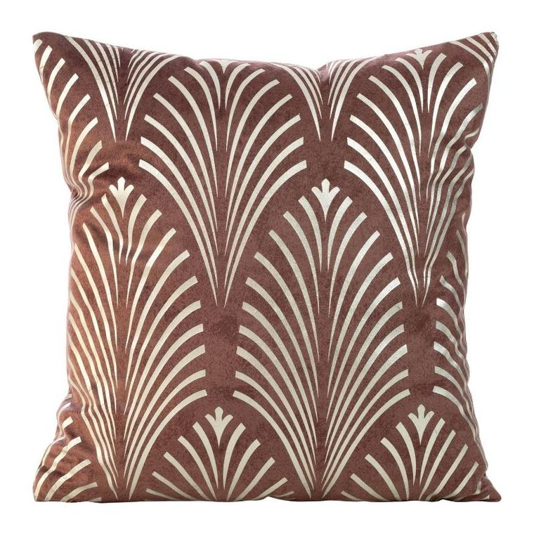 Eurofirany, poszewka blink, 45-45 cm, wrzosowy