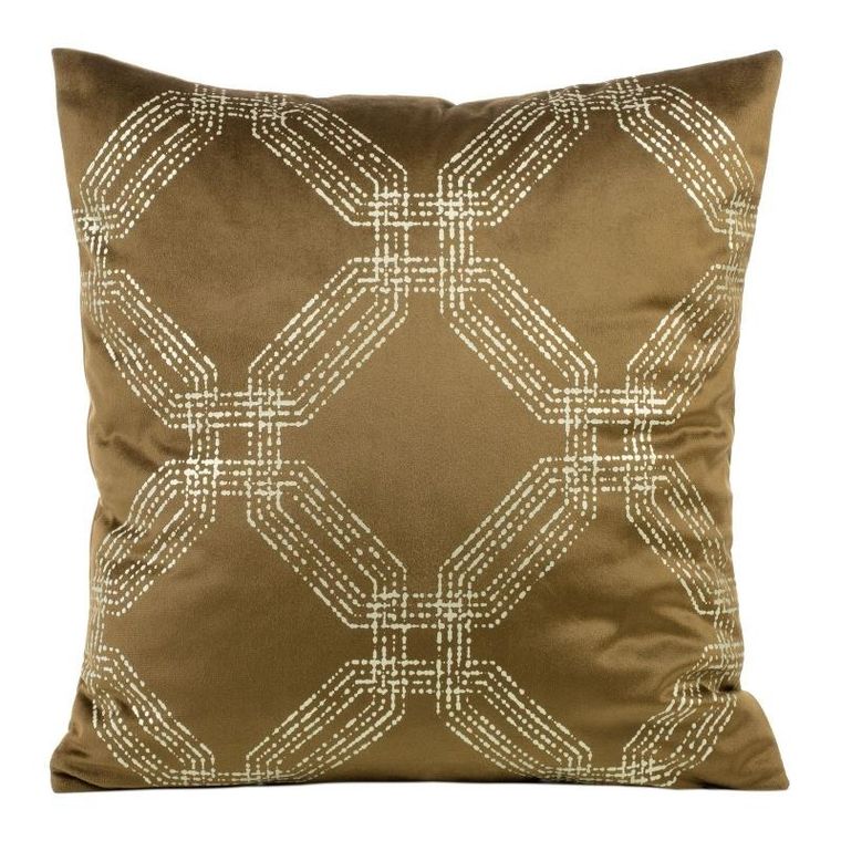 Eurofirany, poszewka blink, 45-45 cm, złoty