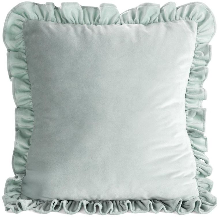 Eurofirany, poszewka Brenda, 45-45 cm, szałwiowy